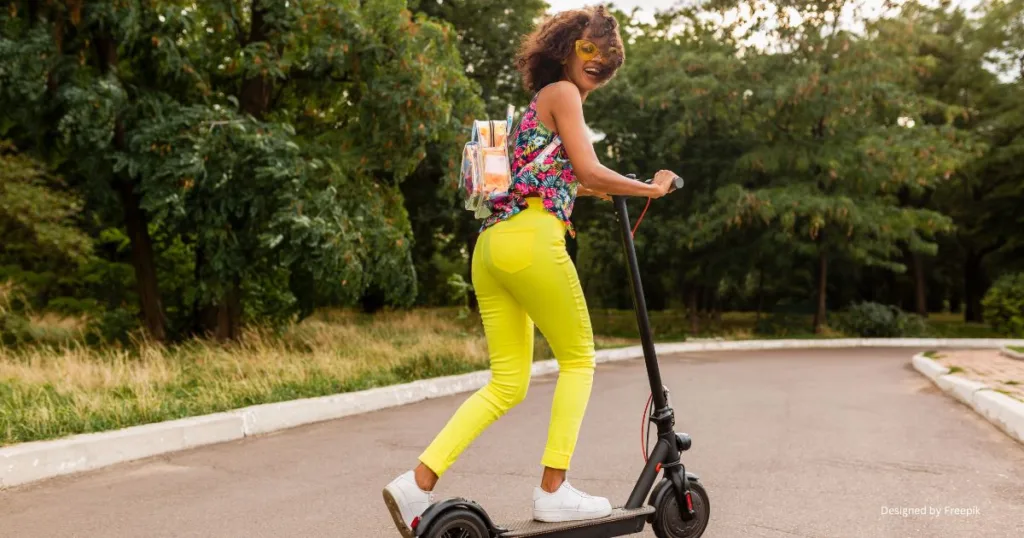 Ride An Electric Bike On The Sidewalk